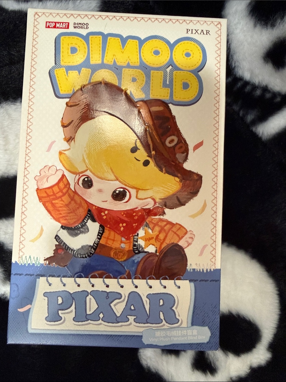 REMY Dimoo World Pixar PLUSH PENDANT